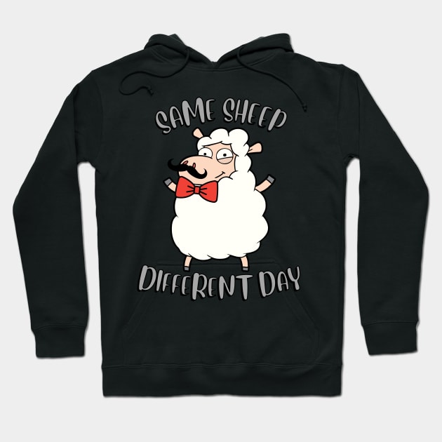 Same Sheep Different day Hoodie by Pet Station